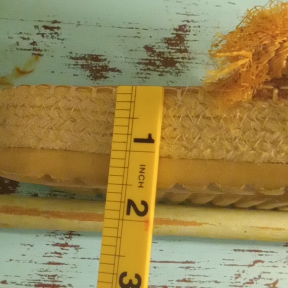 Hemp/soft burlap straw platform  slides - Picture 6 of 11